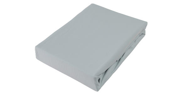 BOXSPRING-SPANNLEINTUCH 180/220 cm Jersey  - Silberfarben, KONVENTIONELL, Textil (180/220cm) - Novel