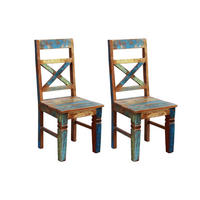 STUHL in Holz Multicolor  - Multicolor, MODERN, Holz (45/100/45cm) - MID.YOU