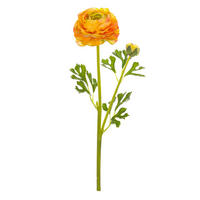 DEKORAČNÍ KVĚTINA 47 cm - žlutá, Basics, textil (47cm)