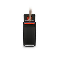 KOŠ ZA SMETI - črna, Basics, kovina (40,8/73,6/45,2cm) - Joseph Joseph