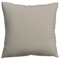 KOPFPOLSTERBEZUG WOVEN SATIN 80/80 cm  - Taupe, Basics, Textil (80/80cm) - Schlafgut