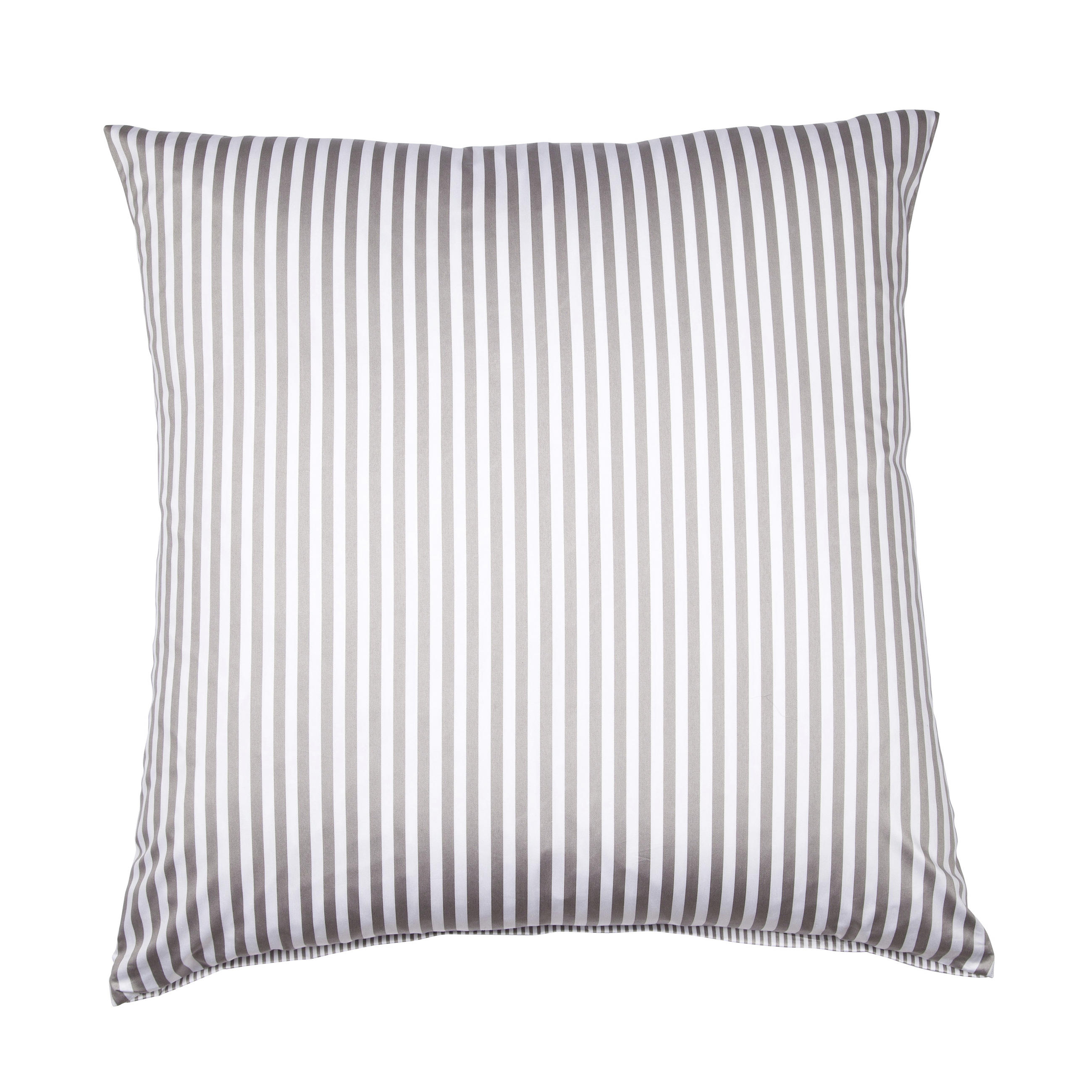 KISSENHÜLLE Giorgio 80/80 cm  - Weiß/Braun, KONVENTIONELL, Textil (80/80cm) - Janine