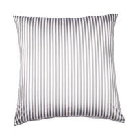 KISSENHÜLLE Giorgio 80/80 cm  - Weiß/Braun, KONVENTIONELL, Textil (80/80cm) - Janine