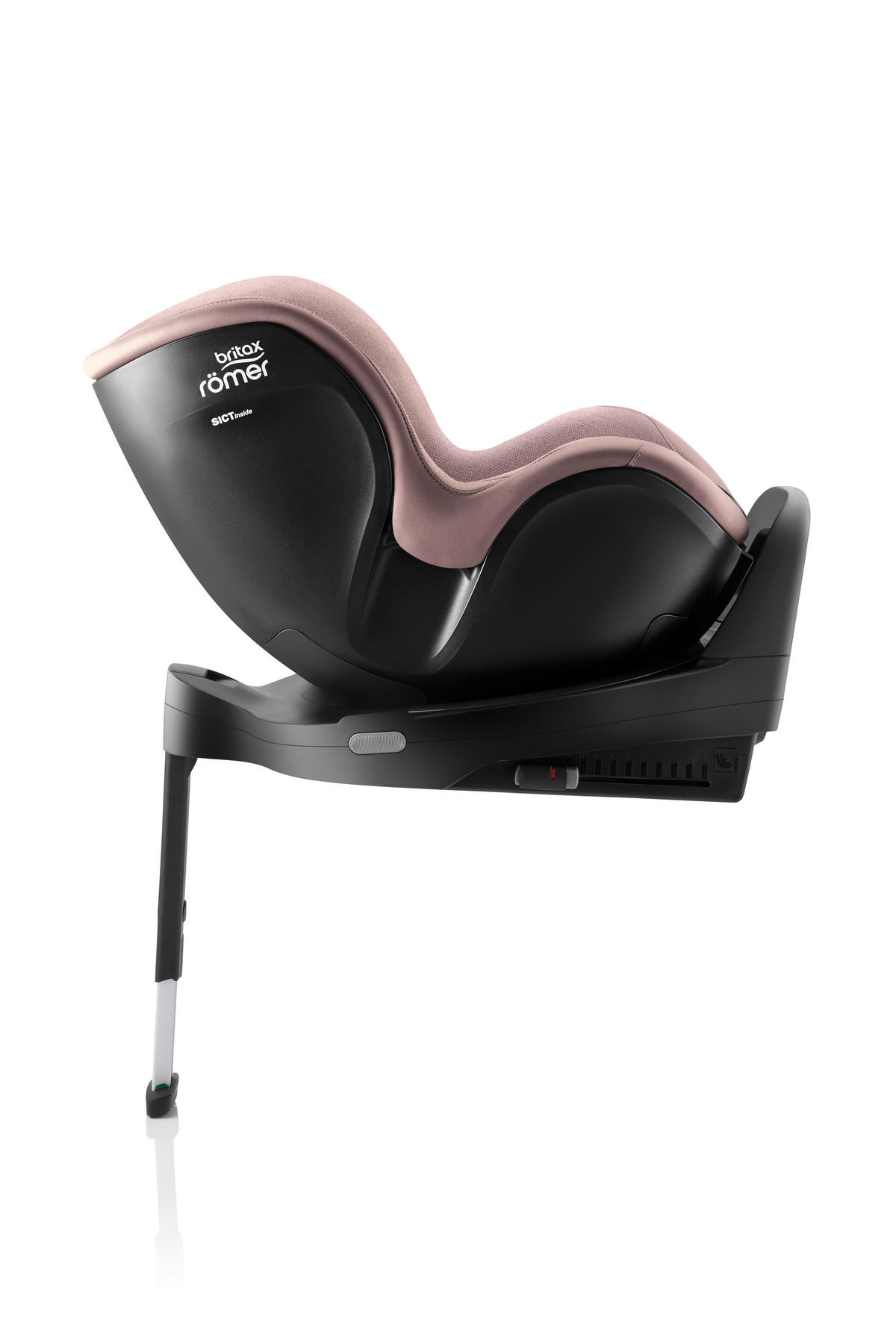 REBOARDER-KINDERSITZ Dualfix Pro M  - Altrosa, Basics, Kunststoff/Textil (44/48/74cm) - Britax Römer