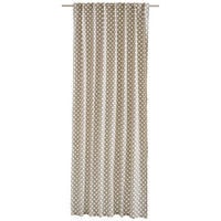HOTOVÝ ZÁVES, nepriehľadné, 130/250 cm - čierna/krémová, Basics, textil (130/250cm) - Esprit