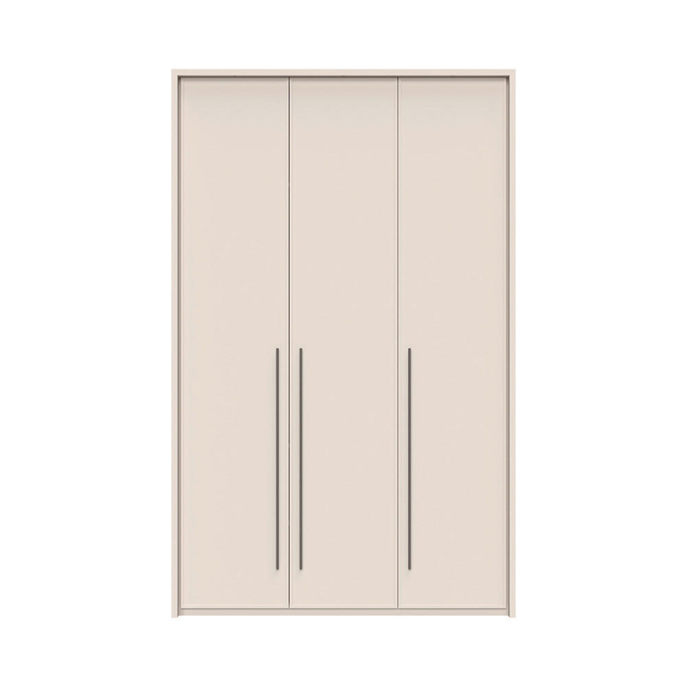 ORMAR SA KLASIČNIM VRATIMA kašmir  142/226/60 cm  - kašmir, Dizajnerski, metal/pločasti materijal (142/226/60cm)