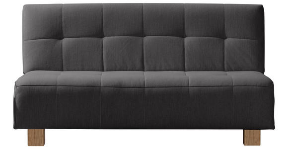 SCHLAFSOFA in Anthrazit  - Anthrazit/Naturfarben, Design, Holz/Textil (165/92/102cm) - Novel