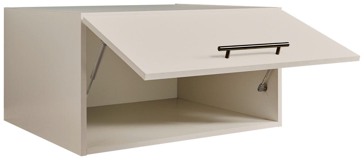 AUFSATZSCHRANK 67,5/38/67,5 cm  - Kaschmir/Schwarz, Design, Holzwerkstoff/Metall (67,5/38/67,5cm)