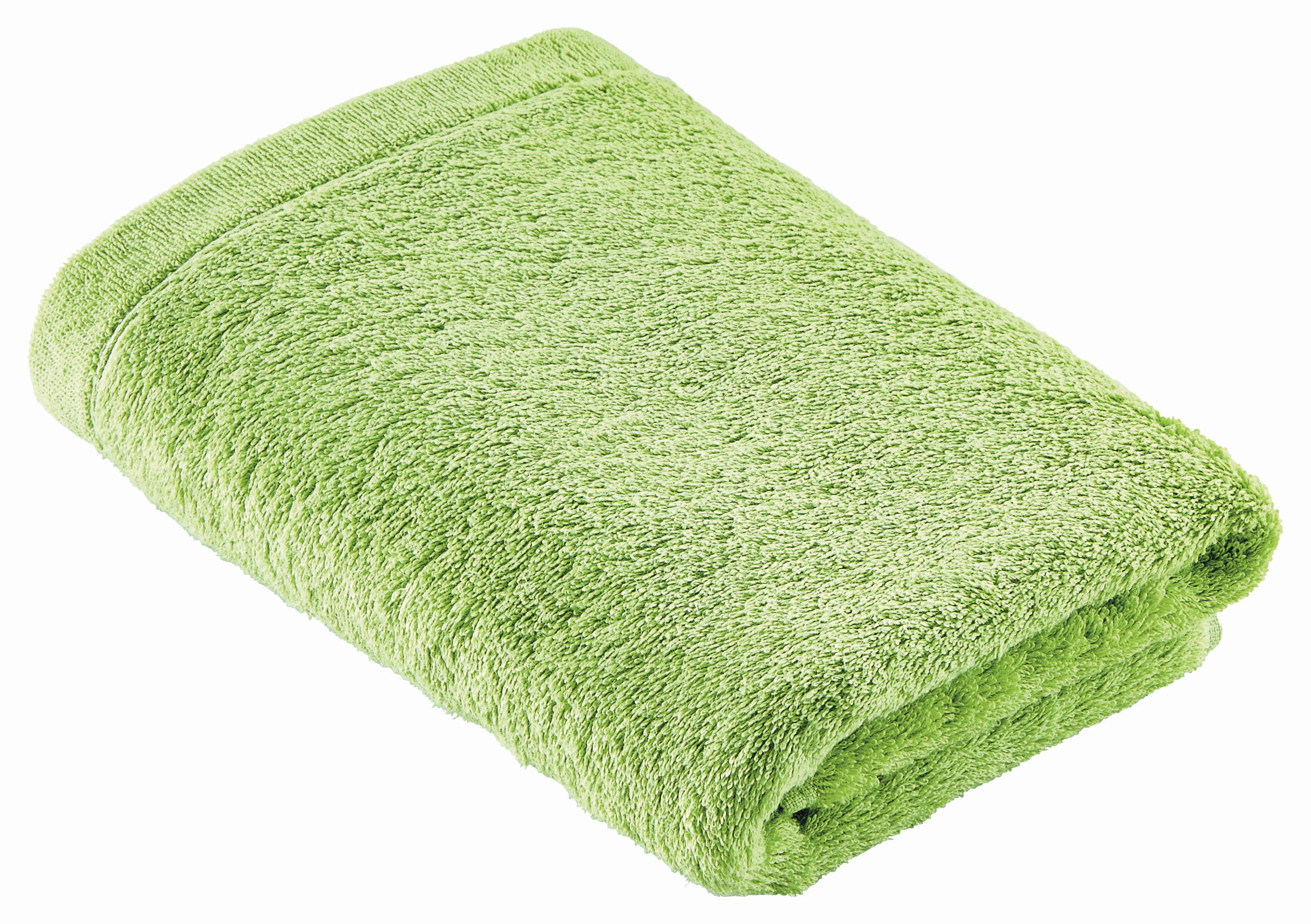 DUSCHTUCH Lifestyle Uni 70/140 cm  - Hellgrün, Basics, Textil (70/140cm) - Cawoe