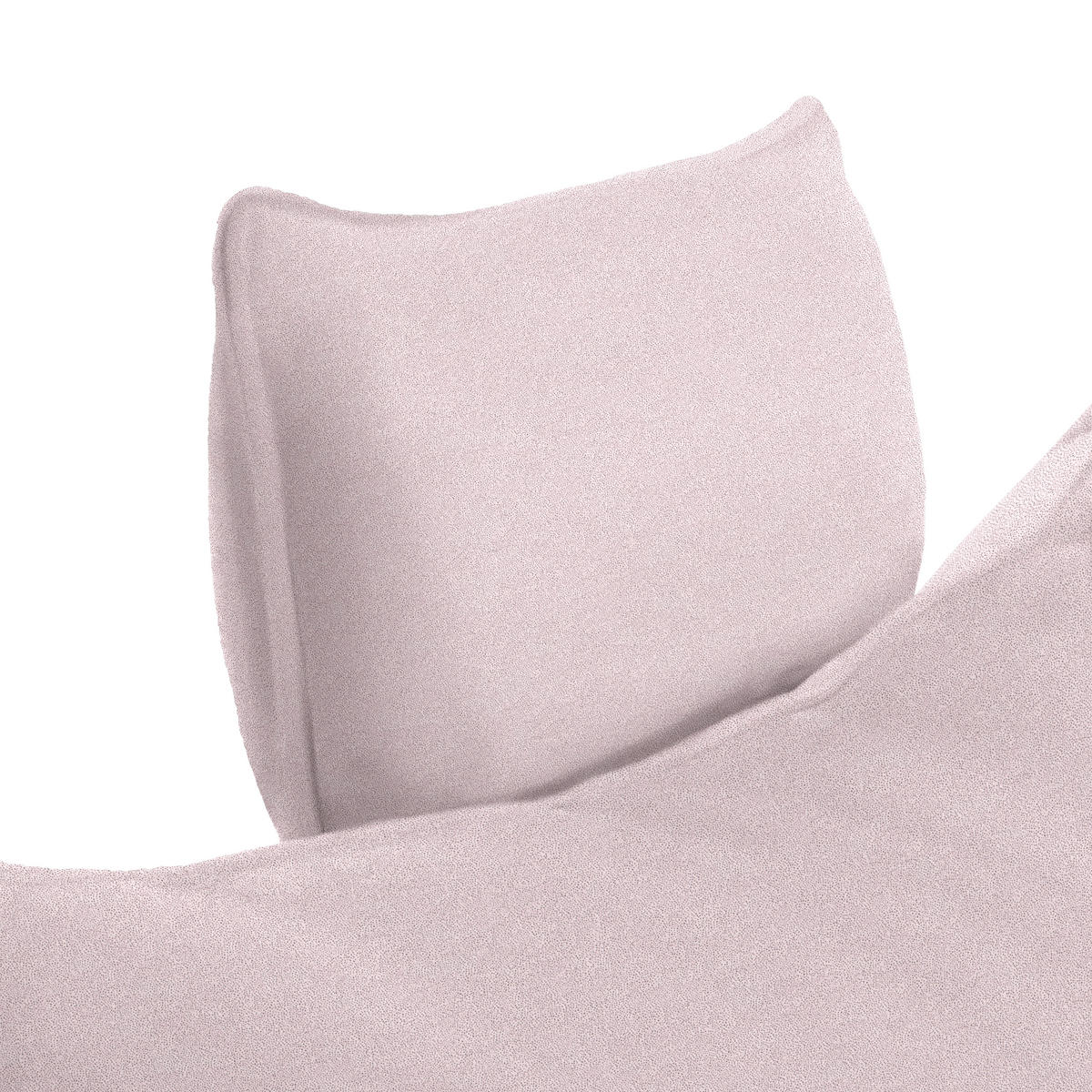 ECKSOFA in Mikrofaser Altrosa  292/176 cm  - Schwarz/Altrosa, MODERN, Textil/Metall (292/176cm) - Carryhome