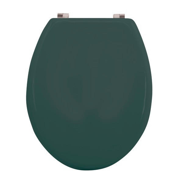 WC-Sitz Dunkelgrün Mit Antirutschnoppen B: 37 cm