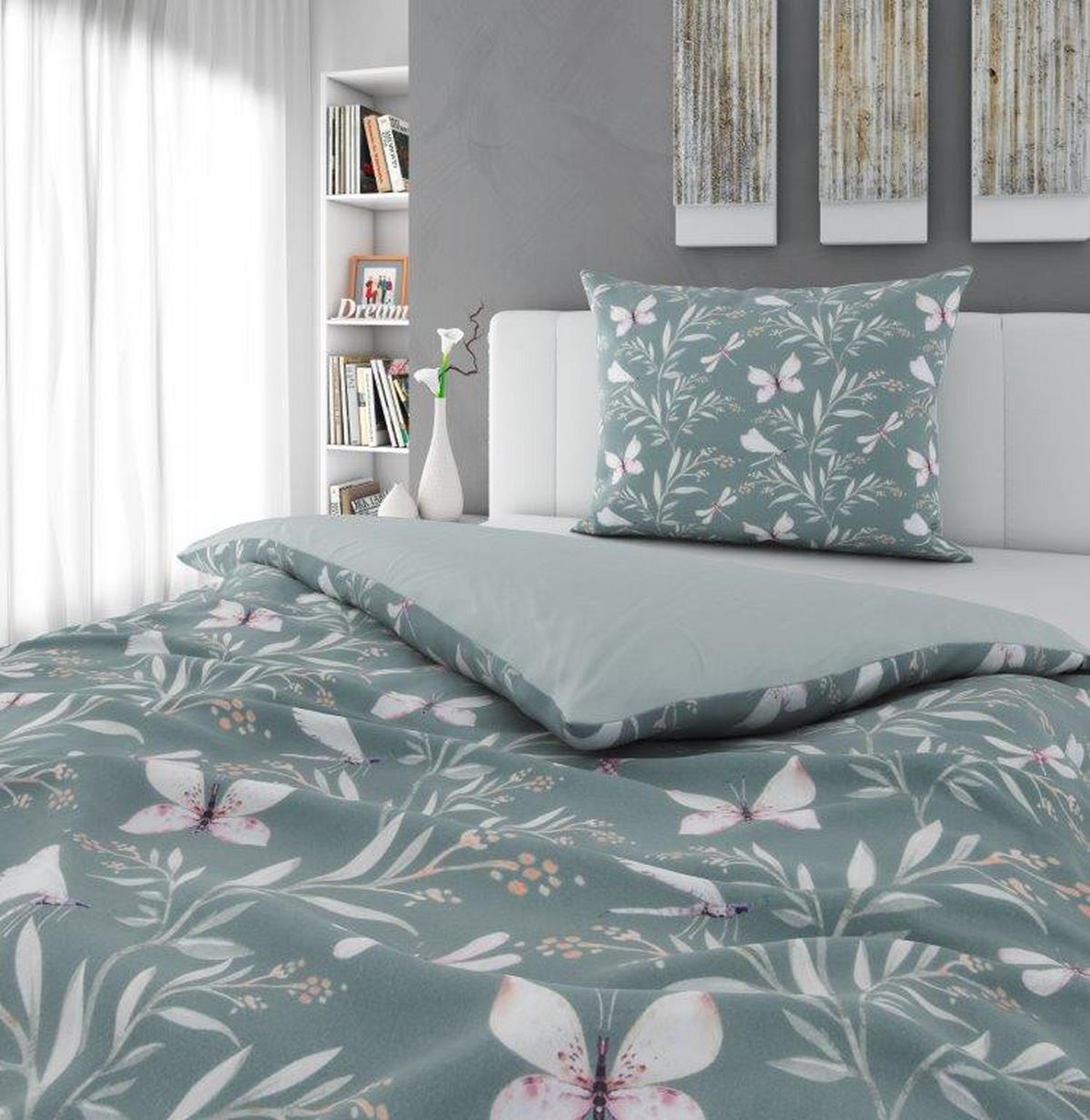 POSTELJINA S DVA LICA 140/200 cm  ELENA  - višebojno, Konvencionalno, tekstil (140/200cm) - Novel