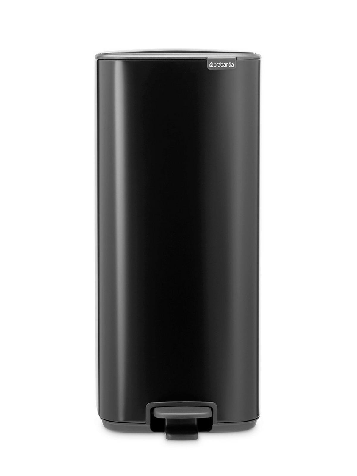 KOŠ S NOŽNOM PAPUČICOM  30 l  New Icon  - crna/antracit, Design, metal/plastika (28,8/64,7/35,8cm) - Brabantia