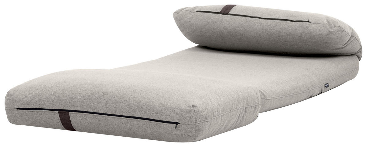 SCHLAFSESSEL  in Webstoff Dunkelbraun, Beige  - Dunkelbraun/Beige, Design, Textil (78/58/82cm) - Livetastic