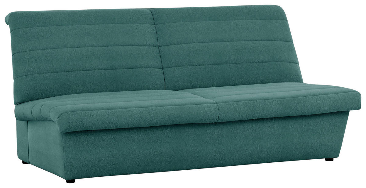 2-SITZER-SOFA Webstoff Grün  - Schwarz/Grün, Design, Kunststoff/Textil (185/92/103cm) - LOOKS by W.Joop