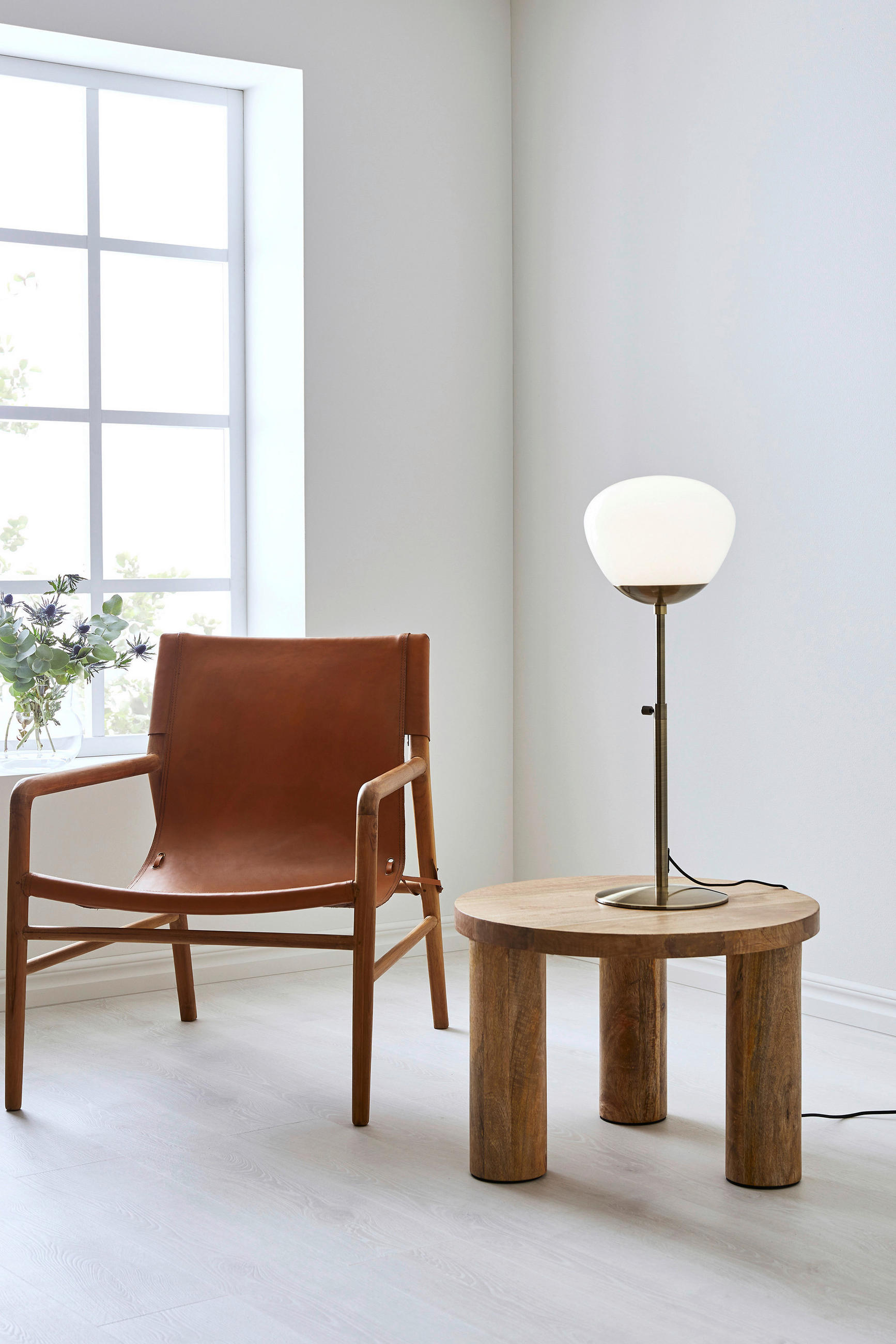 TISCHLEUCHTE RISE 25/75/25 cm   - Weiß, Basics (25/75/25cm) - Markslöjd