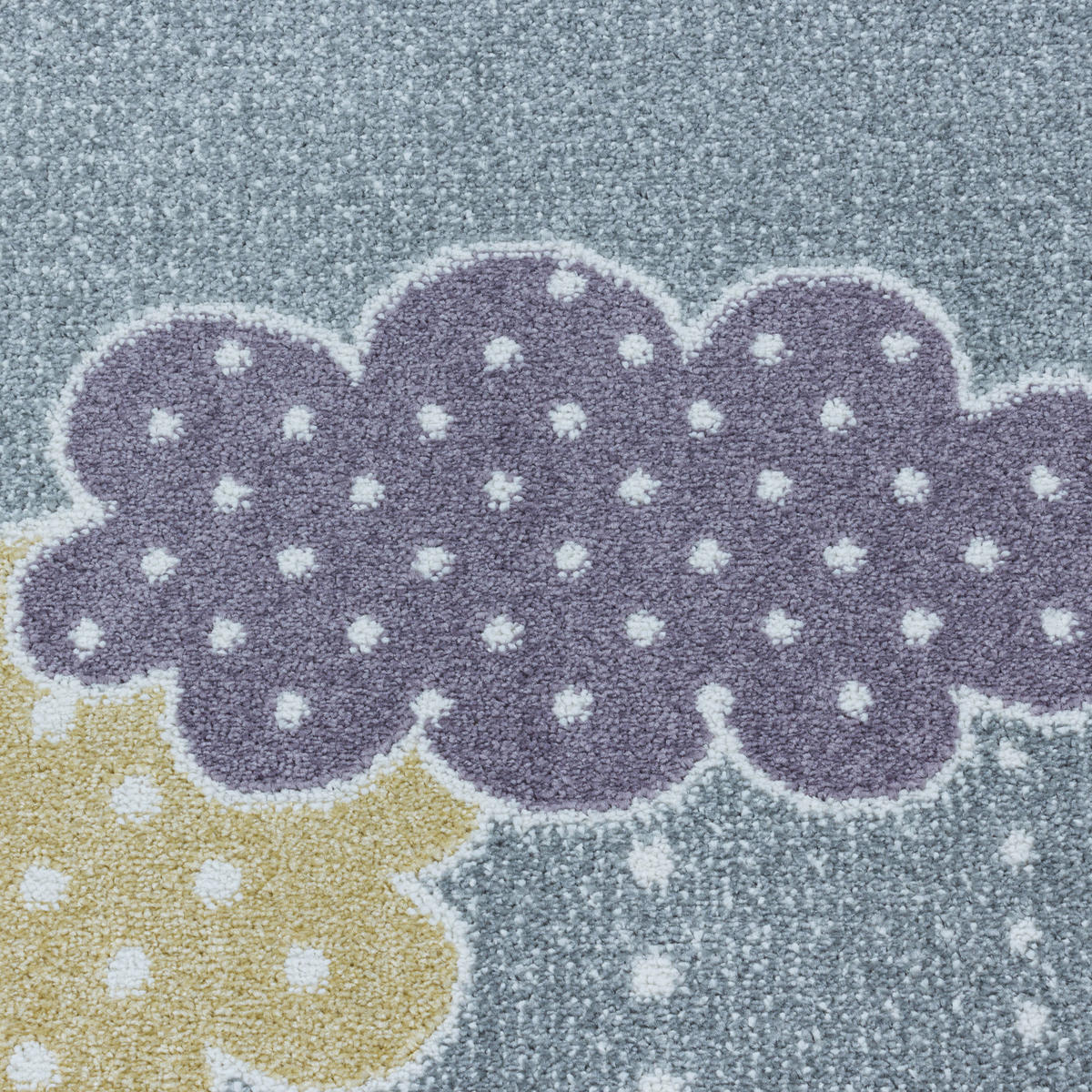 KINDERTEPPICH 80/150 cm Lucky 3611 Grau  - Grau, Trend, Textil (80/150cm)