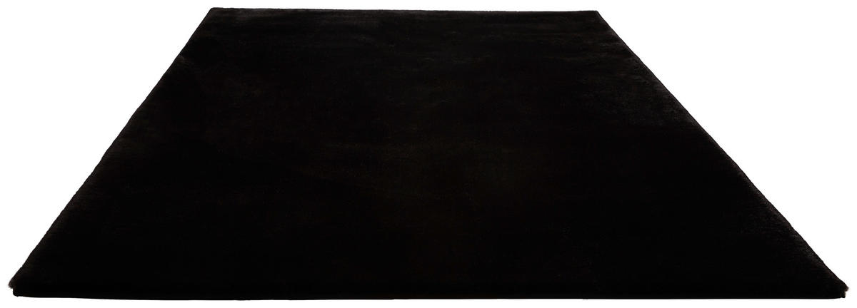 HOCHFLORTEPPICH 160/230 cm LIMA Schwarz  - Schwarz, Design, Textil (160/230cm) - Novel