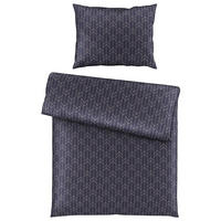 POSTELJINA SATIN 140/200 cm saten plava  - plava, Dizajnerski, tekstil (140/200cm) - Novel