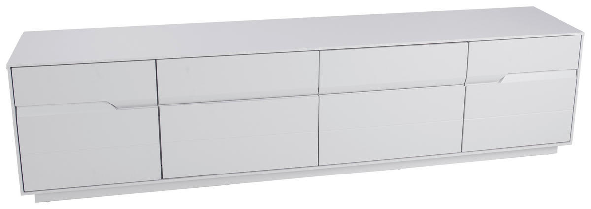 LOWBOARD  in 203/51/40 cm  - Hellgrau, MODERN, Holzwerkstoff (203/51/40cm) - Xora