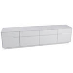 LOWBOARD  in 203/51/40 cm  - Hellgrau, MODERN, Holzwerkstoff (203/51/40cm) - Xora