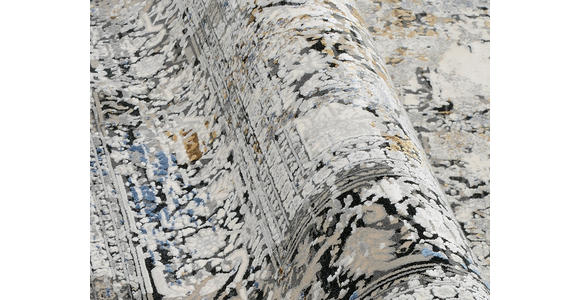 WEBTEPPICH 67/130 cm Le Mans Grau, Multicolor  - Multicolor/Grau, Design, Textil (67/130cm) - Dieter Knoll