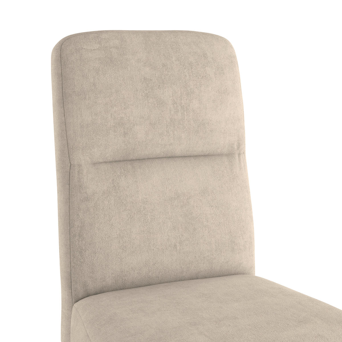 STUHL - Eichefarben/Beige, KONVENTIONELL, Holz/Textil (43/91/58cm) - Livetastic