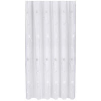 HÁLÓS FÜGGÖNY fm - fehér/szürke, Konventionell, textil (280cm) - Esposa