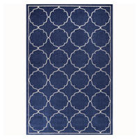 OUTDOORTEPPICH 200/290 cm Berlin Blau  - Blau, LIFESTYLE, Kunststoff/Textil (200/290cm)
