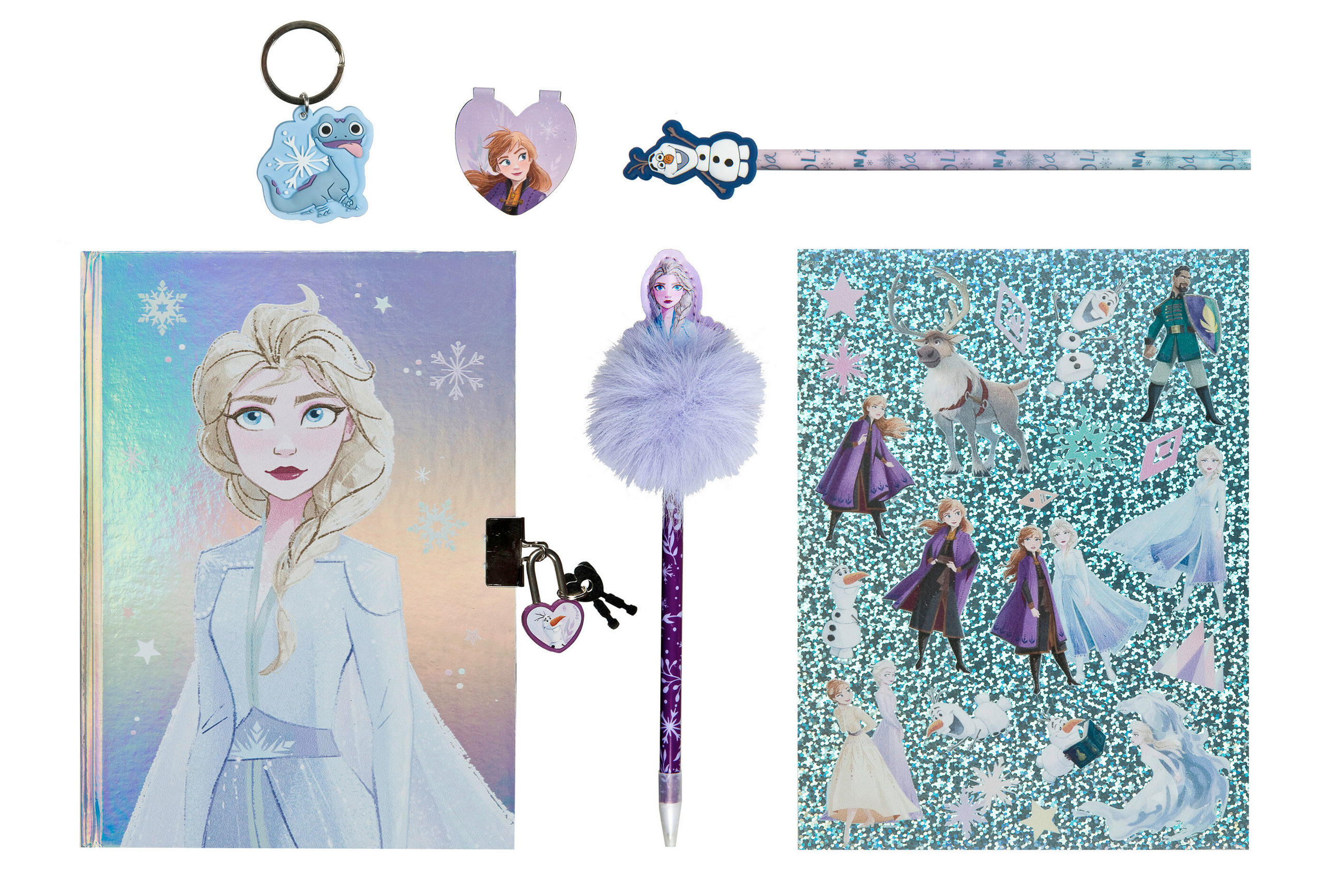 TAGEBUCH  - Hellrosa/Lila, Basics, Karton/Papier (28/22/3,5cm) - Disney