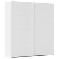 SCHWEBETÜRENSCHRANK 201/223/68 cm 2-türig Weiß  - Weiß, Design, Holzwerkstoff/Kunststoff (201/223/68cm) - Novel
