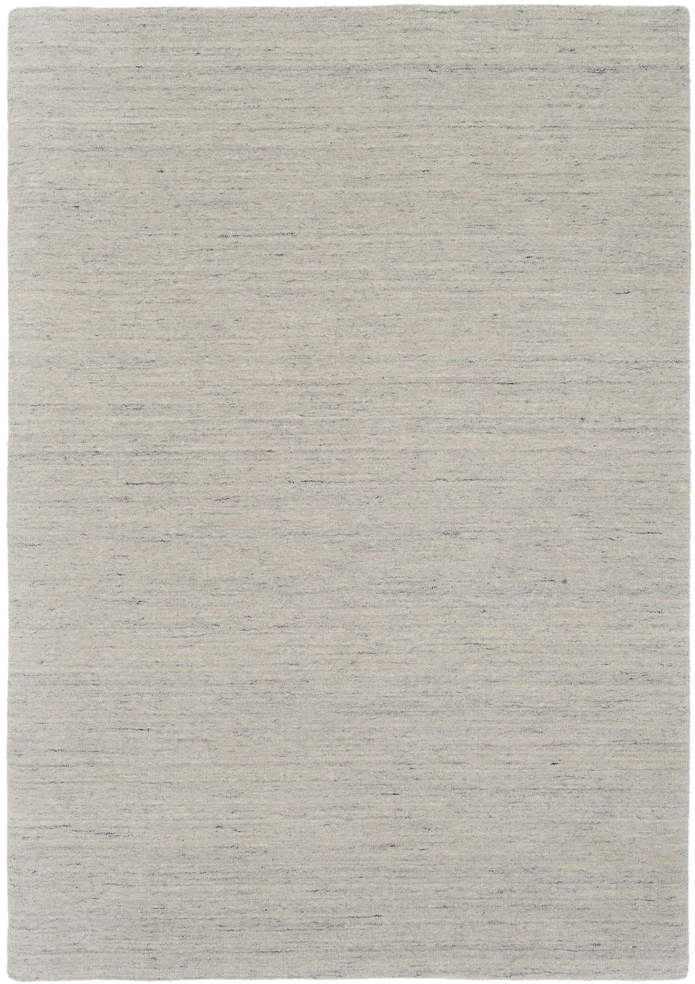 Linea Natura Wollteppich Hellgrau 250x350 cm