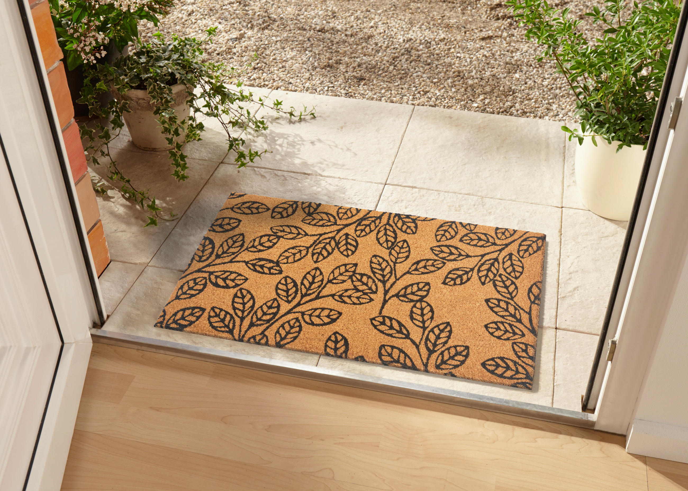 KOKOSMATTE 45/75 cm Mix Mats  - Hellbraun/Schwarz, Basics, Naturmaterialien/Kunststoff (45/75cm) - Esposa