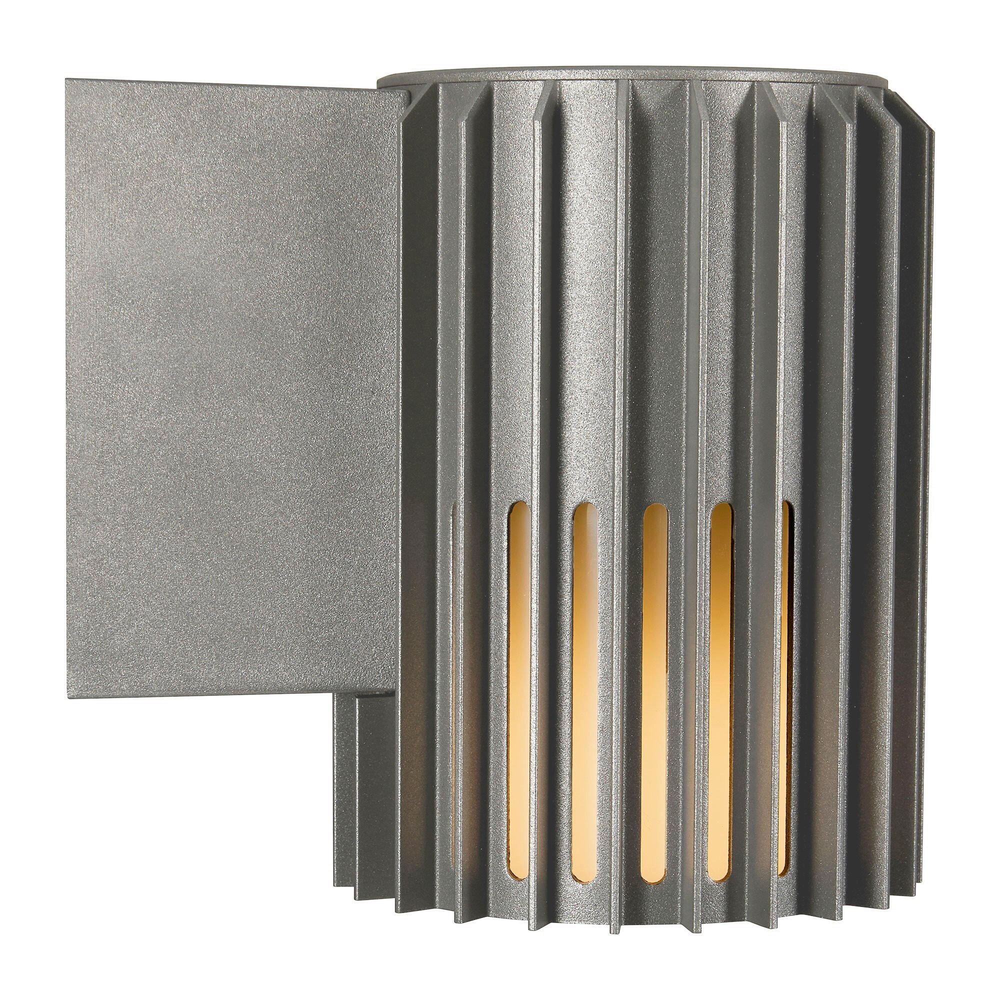 AUßENWANDLEUCHTE Aludra 12,4/16,8 cm   - Anthrazit, Trend, Metall (12,4/16,8cm) - Nordlux