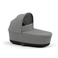 LIEGEWANNE PRIAM LUX  - Dunkelgrau/Weiß, Trend, Textil (87,5/48/60cm) - cybex PLATINUM