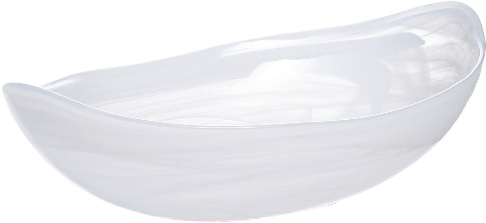 MISKA, sklo, 22 cm - bílá, Basics, sklo (22cm) - Leonardo