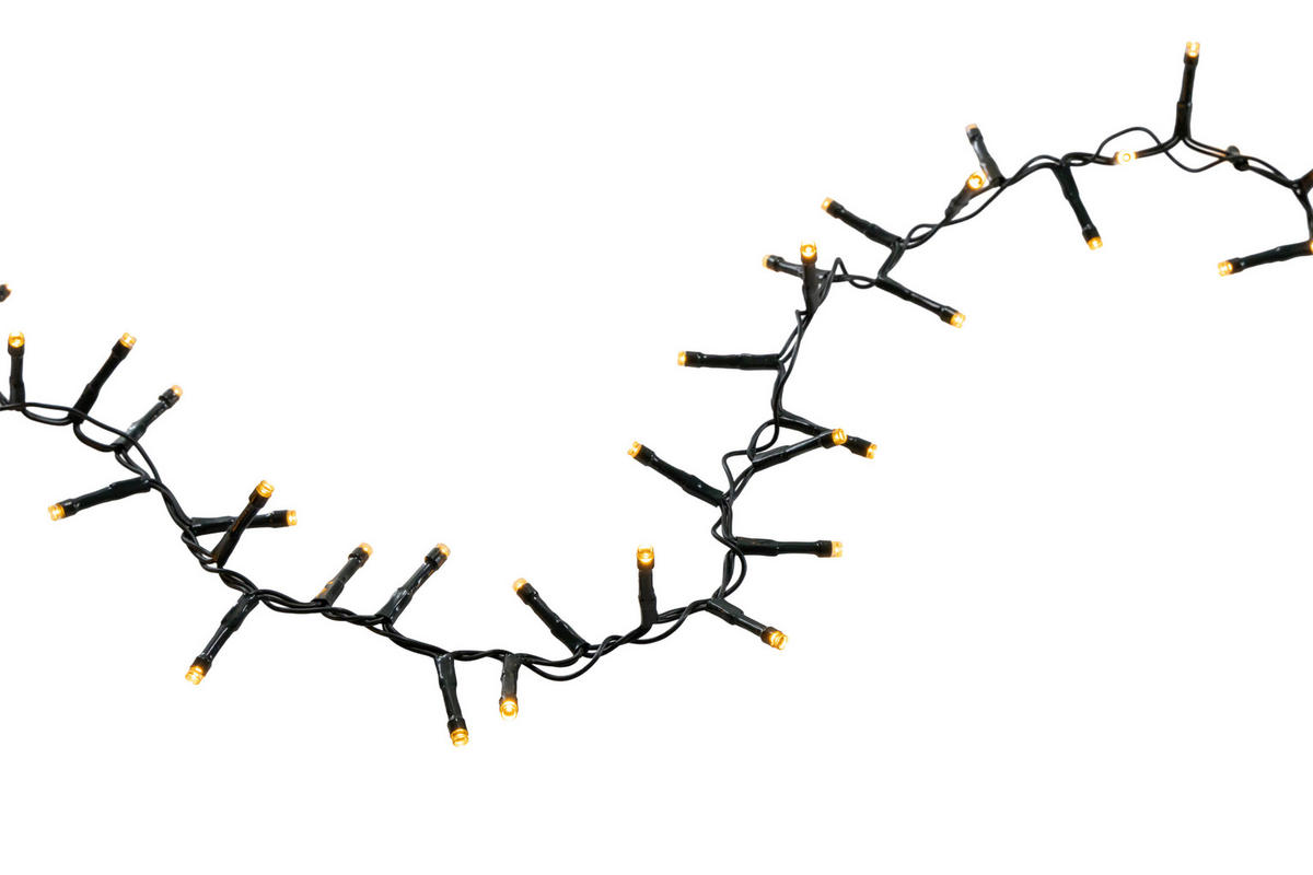 LICHTERKETTE 3400 cm  - Grün, KONVENTIONELL, Kunststoff (3400cm) - X-Mas