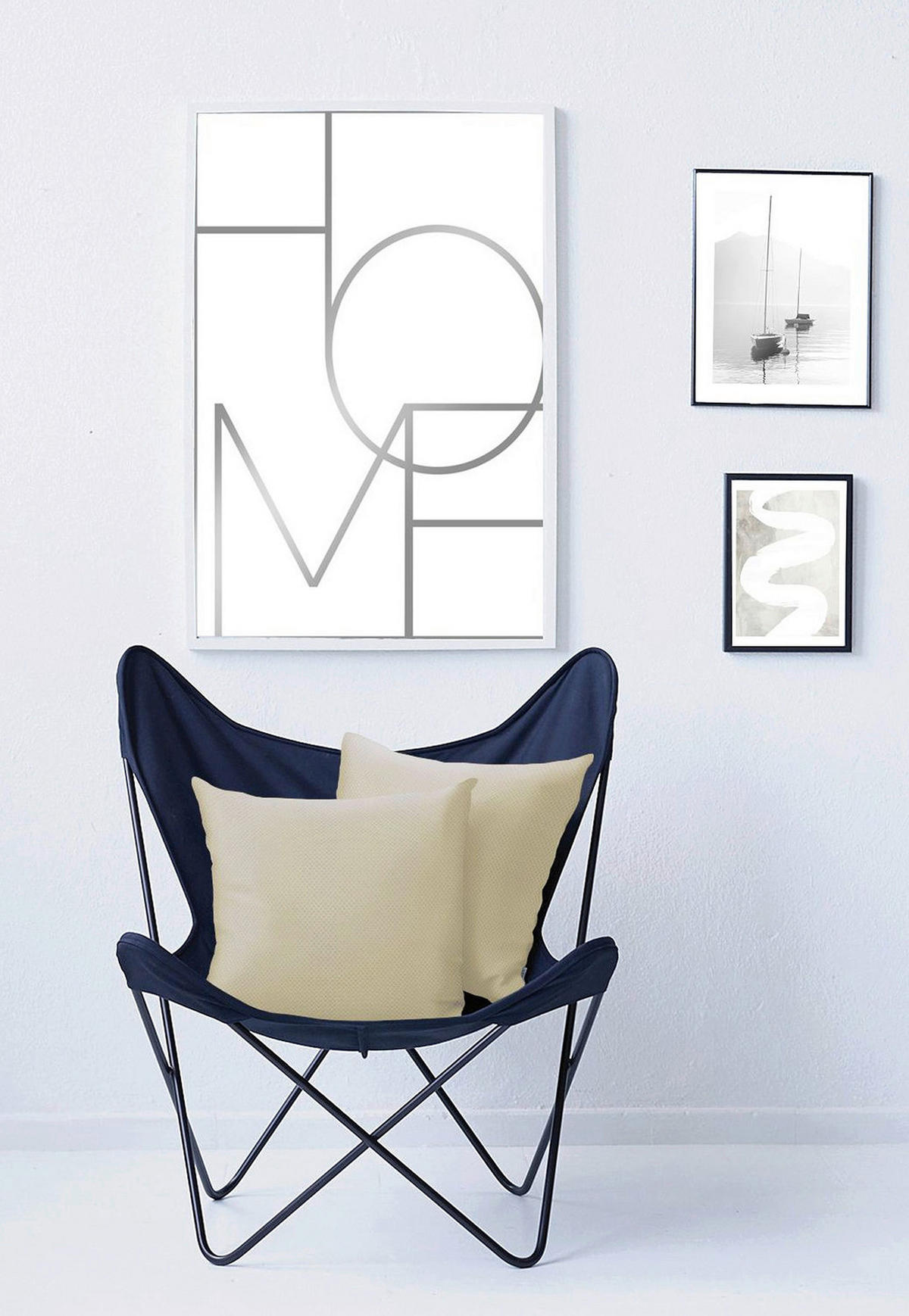 ZIERKISSEN  45/45 cm   - Beigebraun, Basics, Textil (45/45cm) - Dieter Knoll