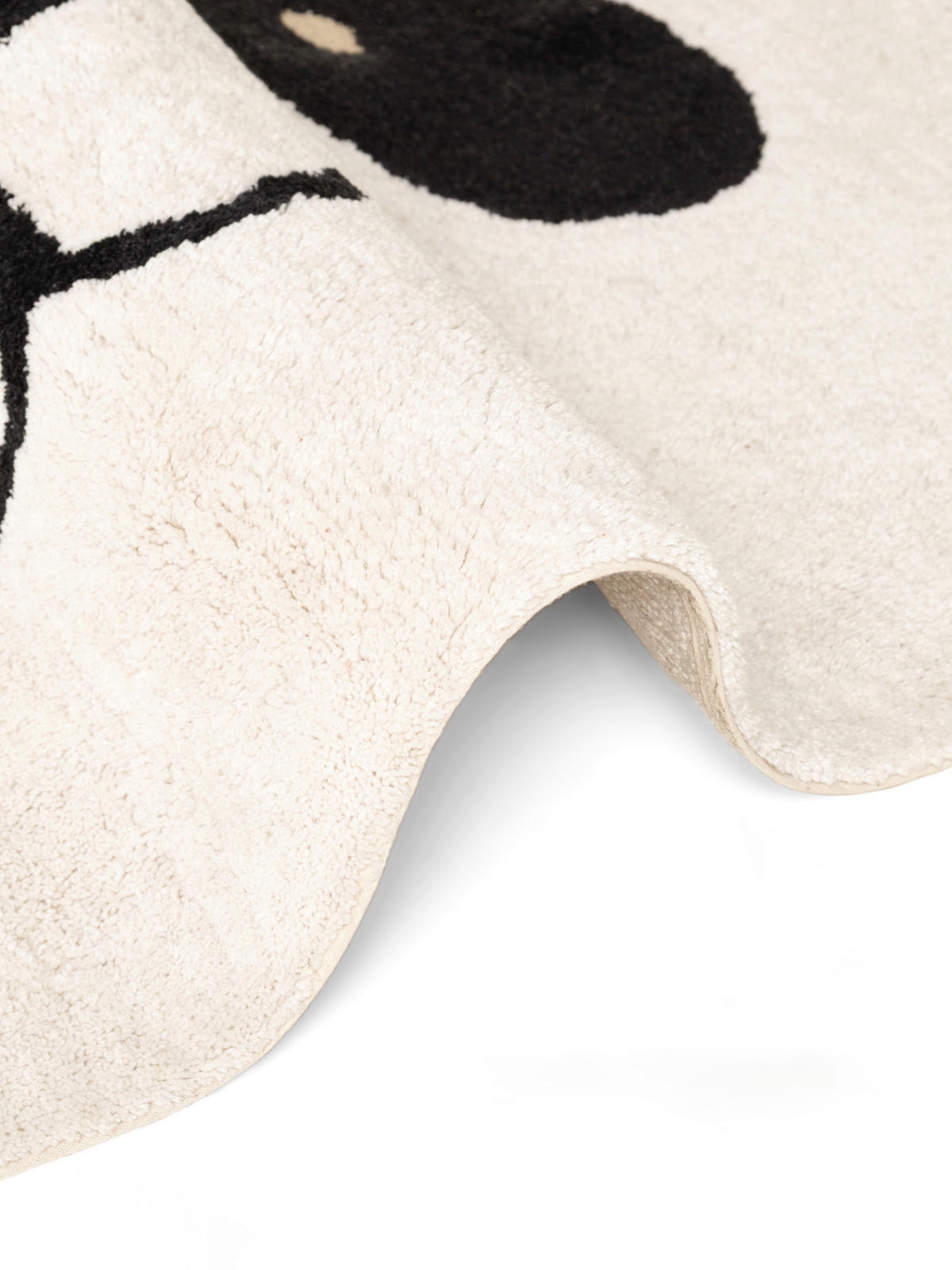 KINDERTEPPICH 103/120 cm Snuggle Patsy  - Creme/Schwarz, Basics, Kunststoff/Textil (103/120cm) - Hanse Home