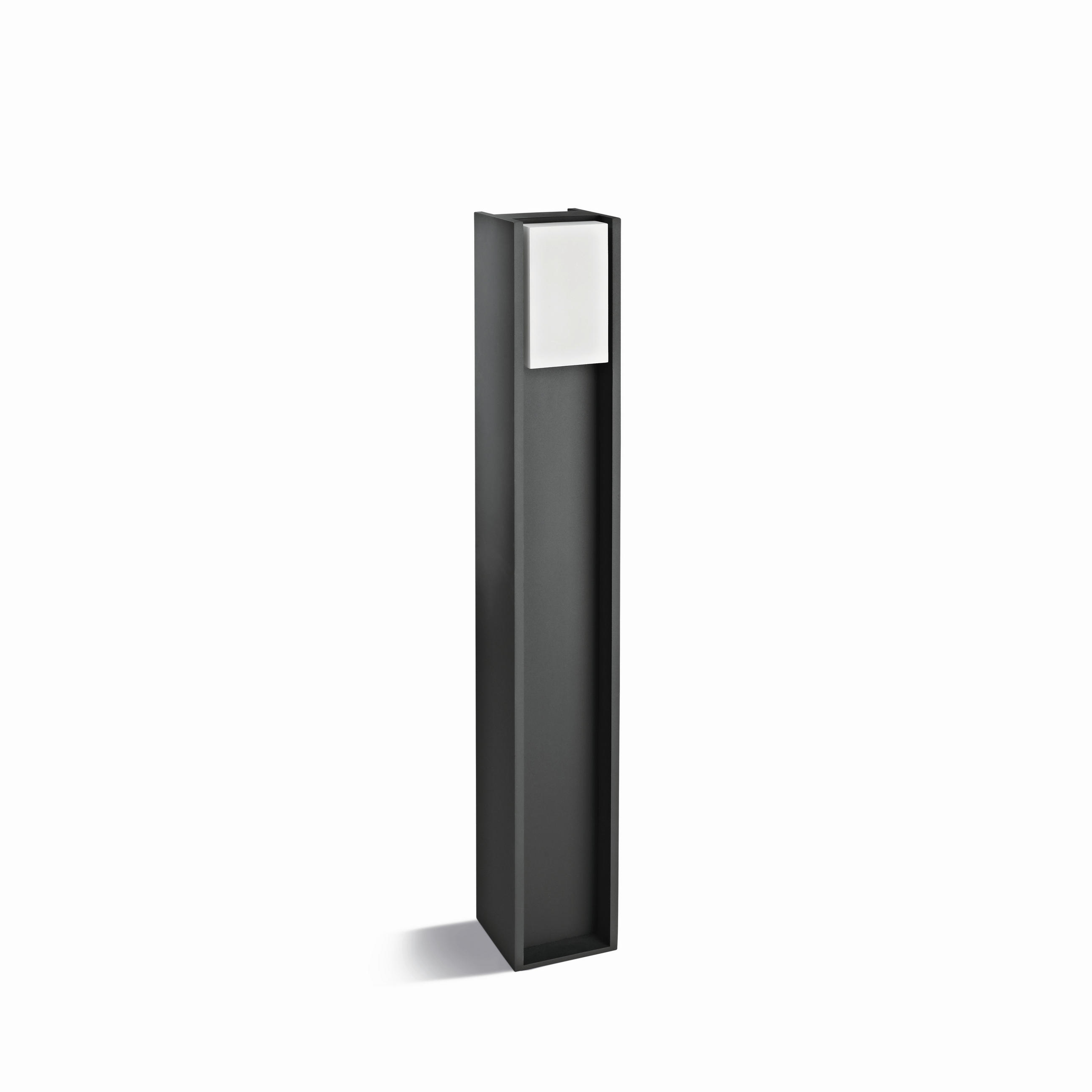 Philips Wegeleuchte Bridge Anthrazit 12.1x80.2x12.1 cm