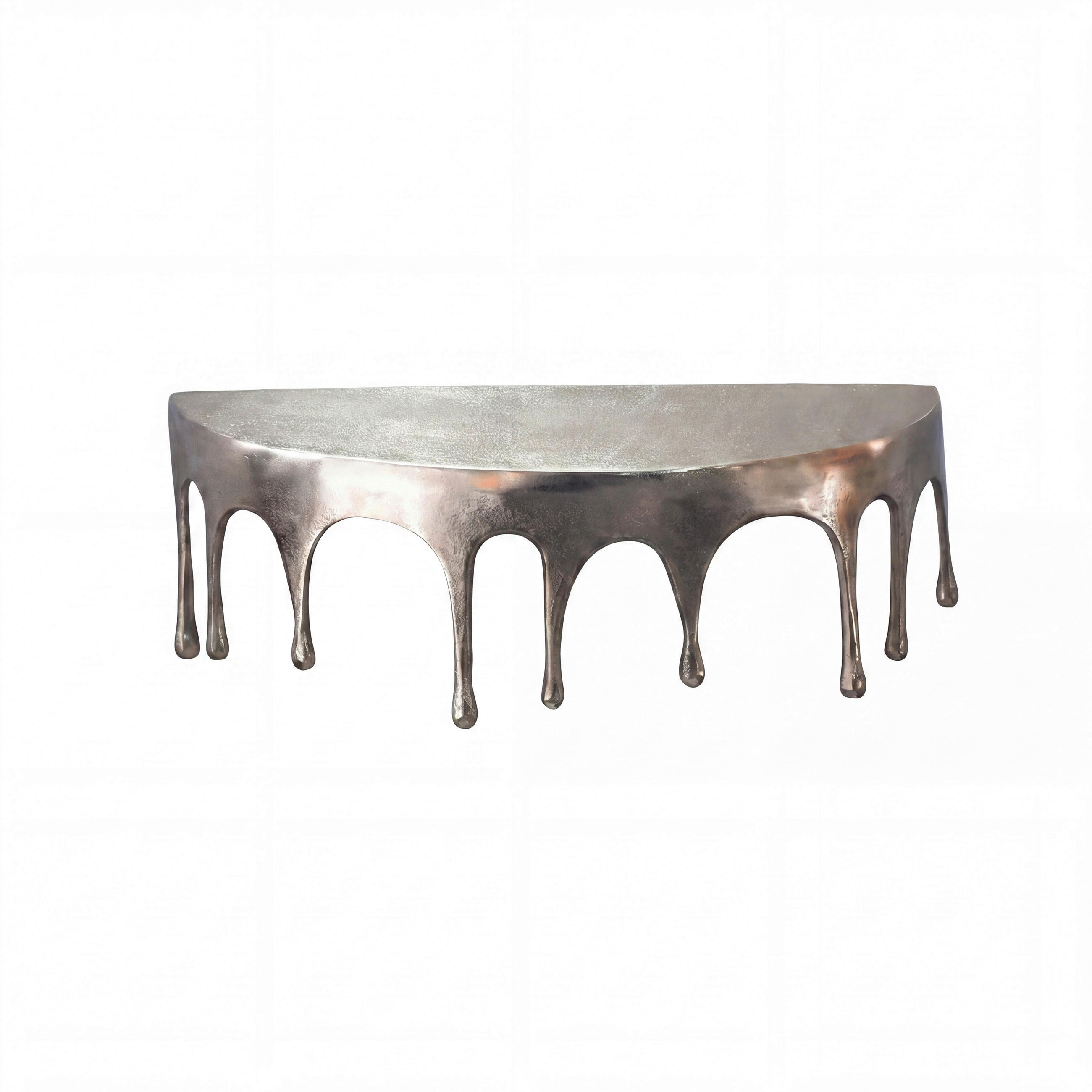 WANDREGAL 60/20/28 cm  - Silberfarben, Design, Metall (60/20/28cm) - Livetastic