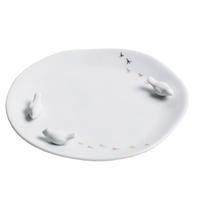DEKOTELLER - Basics, Keramik (14cm) - Räder