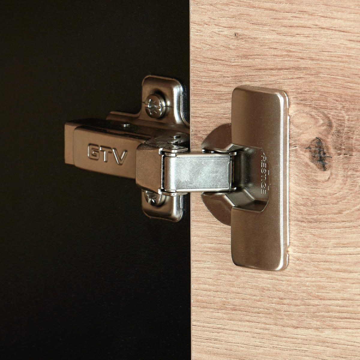 KOMMODE WELCOME  in 130,5/109/38 cm  - Schwarz/Eiche Artisan, MODERN, Holzwerkstoff/Kunststoff (130,5/109/38cm) - Boxxx