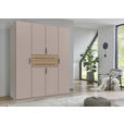 KLEIDERSCHRANK  in Eichefarben, Kaschmir  - Kaschmir/Eichefarben, MODERN, Holzwerkstoff (180/208/65cm) - Carryhome