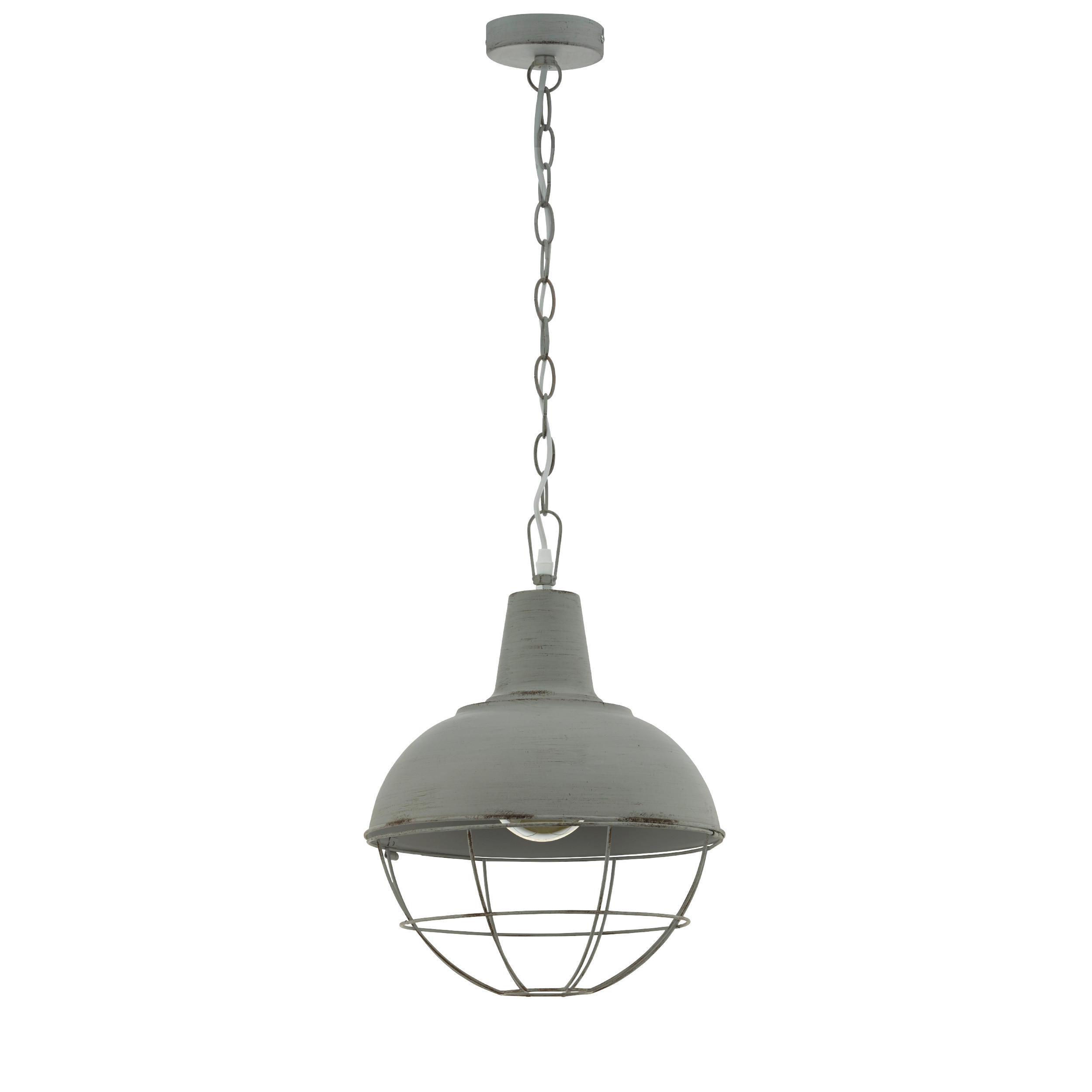 Eglo Hängeleuchte Grau 110 cm