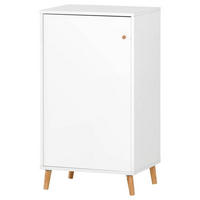 AKTENSCHRANK Weiß  - Blau/Weiß, MODERN, Holzwerkstoff (50,95/92,6/41cm) - MID.YOU