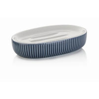 SEIFENSCHALE Keramik  - Blau, Basics, Keramik (8,5/3/13,5cm) - Kela