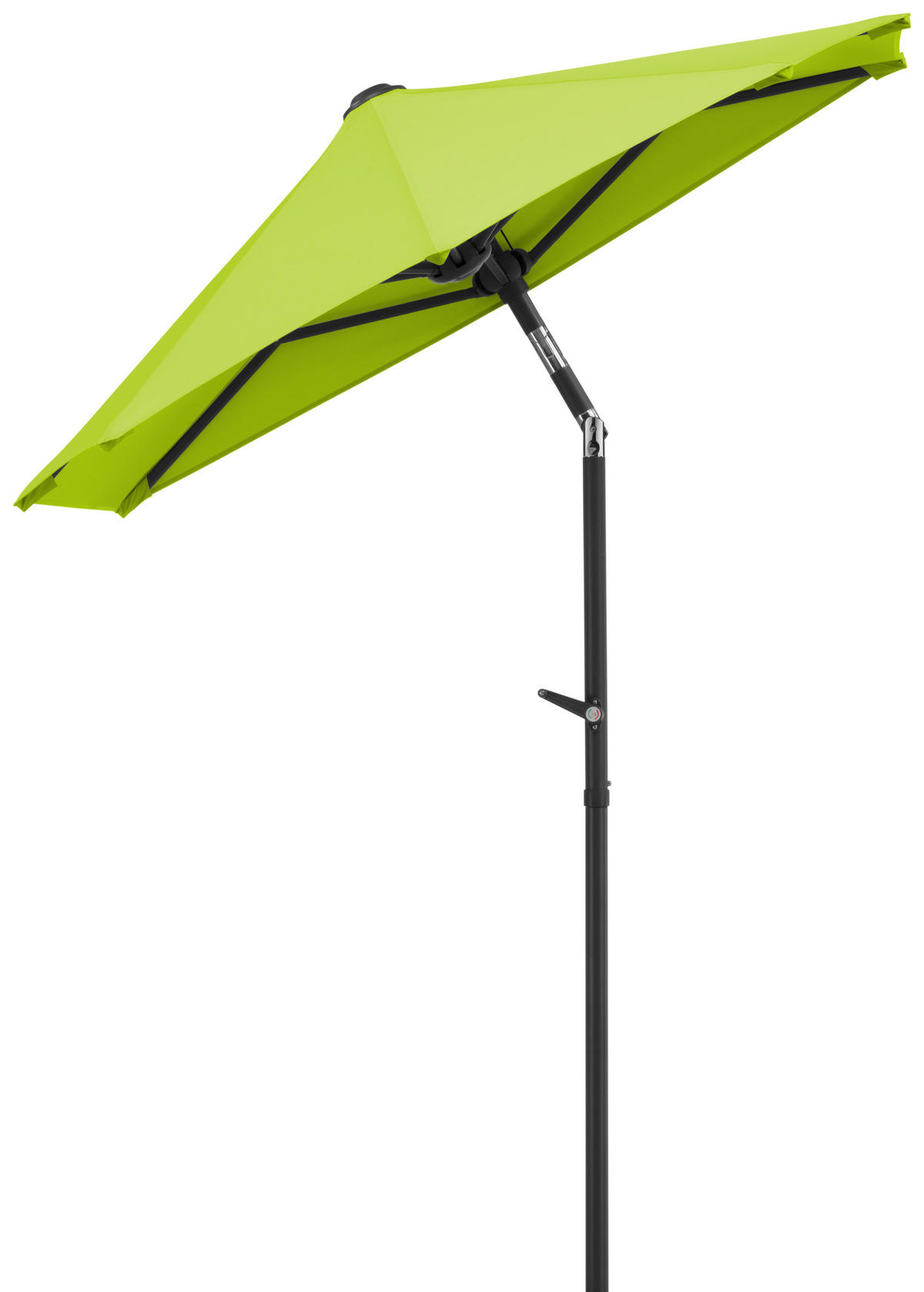 AMPELSCHIRM   - Anthrazit/Grün, Basics, Textil/Metall (150/228/150cm) - Schneider