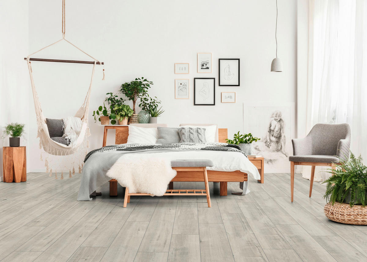 LAMINATBODEN Exquisit Plus  - Eichefarben, KONVENTIONELL, Holz (138.0/24.4/0.8cm)