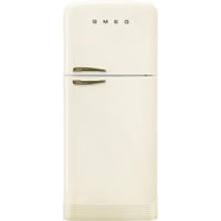 KÜHL-GEFRIER-KOMBINATION 79,6/192,1/80,5 cm FAB50RCRB5  - Creme, Basics, Metall (79,6/192,1/80,5cm) - SMEG